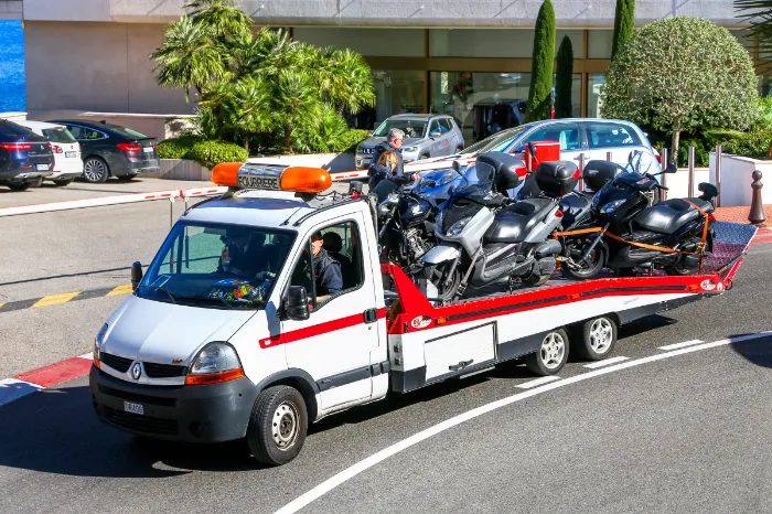 How to Tow a Motorcycle in Kinston, NC